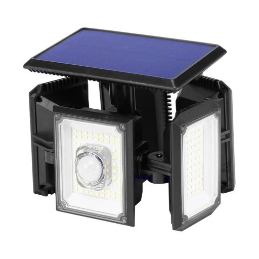 5 panelová otočná 300 LED solární lampa