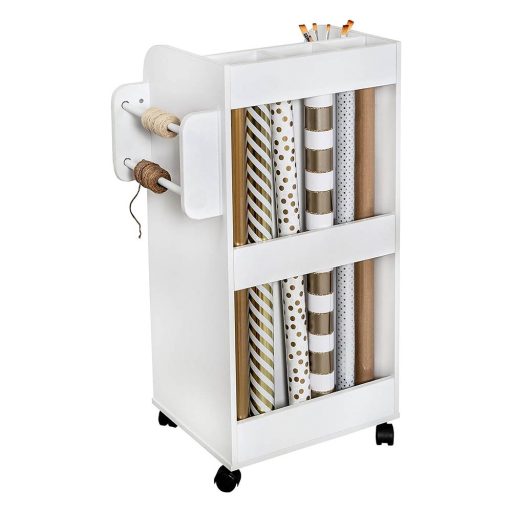 Pojízdná úložná skříň s policemi a zásuvkami