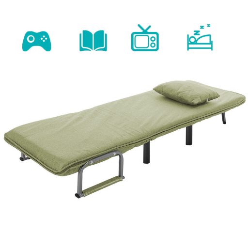 Rozkládací křeslo 2v1 ve více barvách-zelené