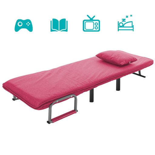 Rozkládací křeslo 2v1 ve více barvách-bordó