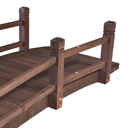 Dřevěný zahradní můstek