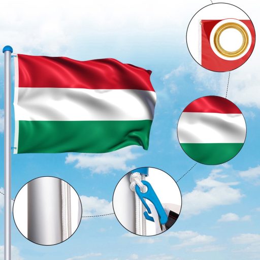 Maďarská vlajka 90x150 cm