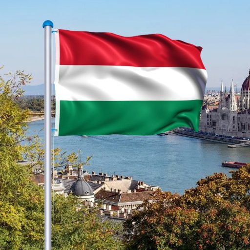 Maďarská vlajka 90x150 cm