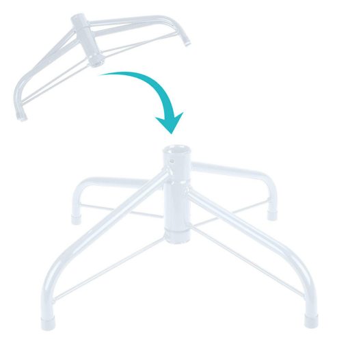 Modrý umělý vánoční stromek, 180cm 708 větví