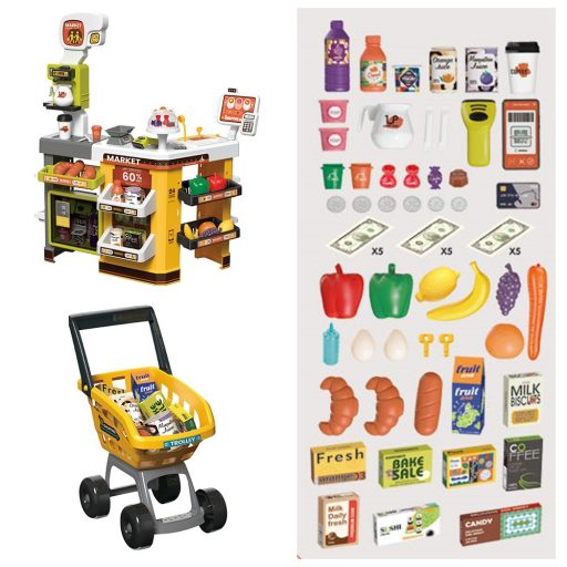 Dětský supermarket, 65 dílný