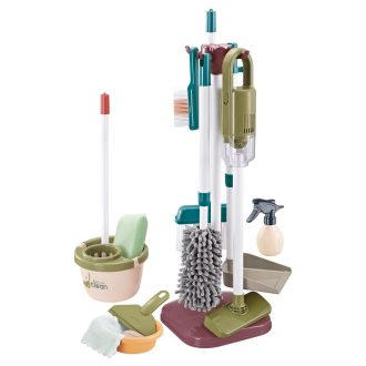 Uklízecí sada pro děti se stacionárním vysavačem