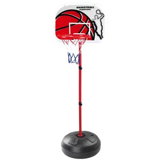 Nastavitelný basketbalový koš s míčem a pumpičkou