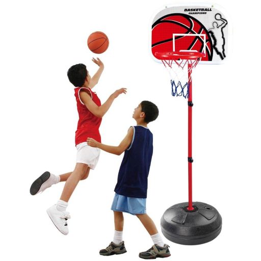 Nastavitelný basketbalový koš s míčem a pumpičkou
