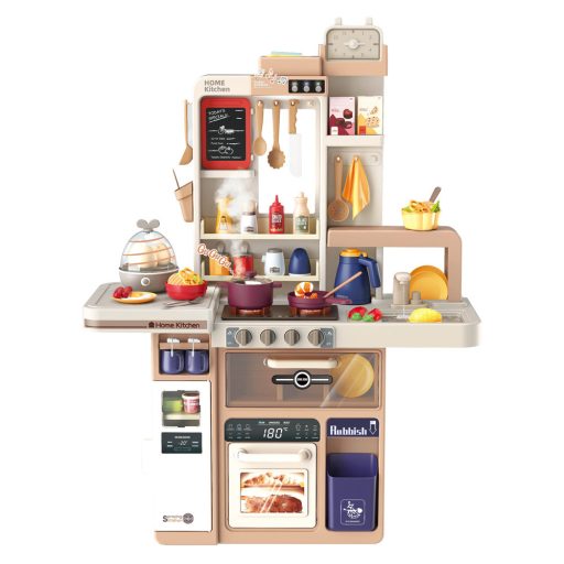 Dětská kuchyňka 72 dílná, hnědá