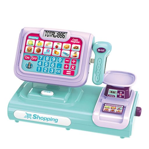 Dětská pokladna ve více barvách, modrofialová