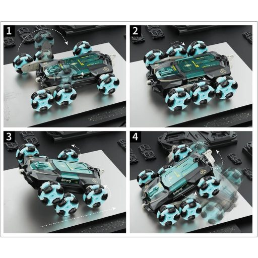 6 kolový drifting auto s dálkovým ovládáním