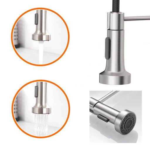 Dřezová baterie s flexibilní hadicí a odepínatelnou sprchovou hlavicí