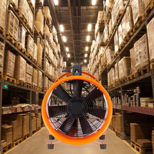  Přenosný odsávací ventilátor