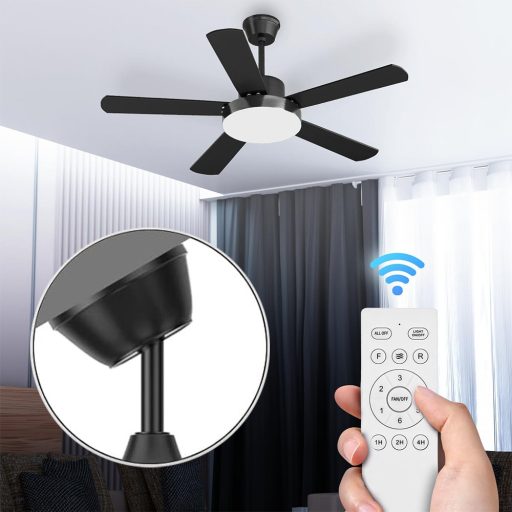 Stropní ventilátor s osvětlením a dálkovým ovládáním