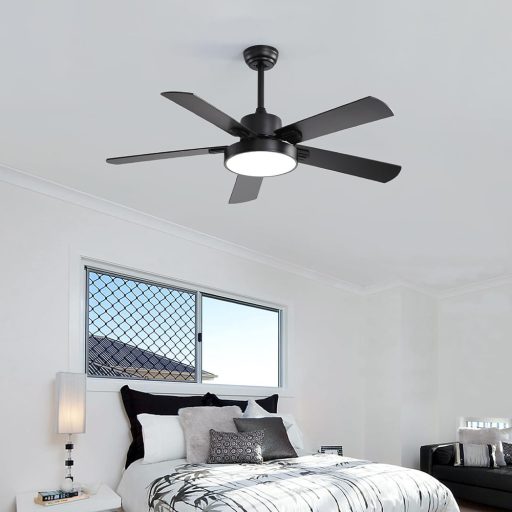 Stropní ventilátor s osvětlením a dálkovým ovládáním