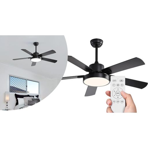 Stropní ventilátor s osvětlením a dálkovým ovládáním