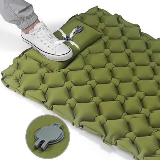 Jednolůžková turistická matrace, zelená