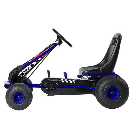 Pedálový dětský gokart, modrý