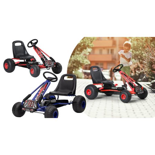 Pedálový dětský gokart, k dispozici v různých barvách