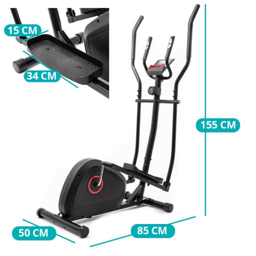 Eliptický trenažér s digitálním displejem