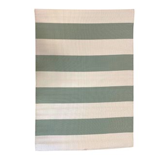   Venkovní koberec, oboustranný, 180x120 cm, zeleno-béžová