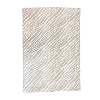 Venkovní koberec, oboustranný, 180x120 cm, béžová