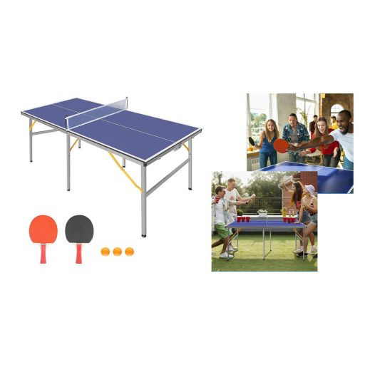 Vnitřní pingpongový stůl s sítí