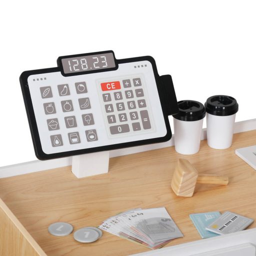 Dřevěný herní obchod se supermarketovými doplňky