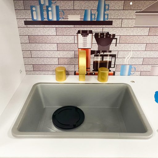 Dřevěná dětská kuchyňka s příslušenstvím