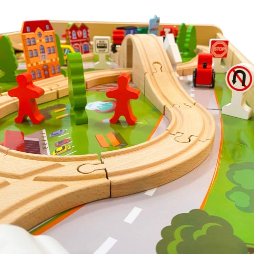 Dřevěná hrací terénní tabule