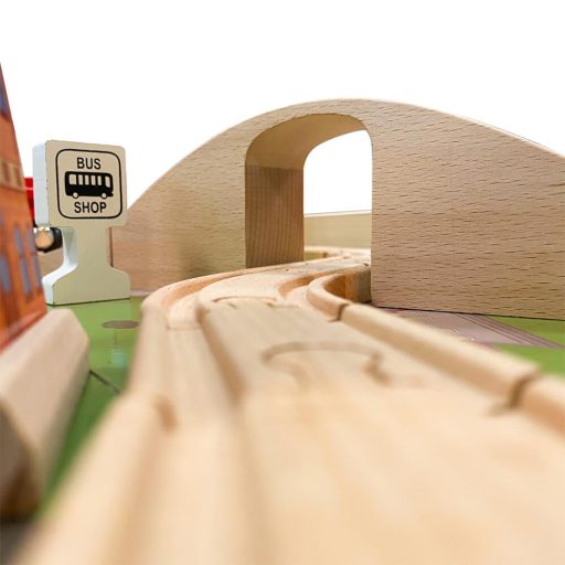 Dřevěná hrací terénní tabule