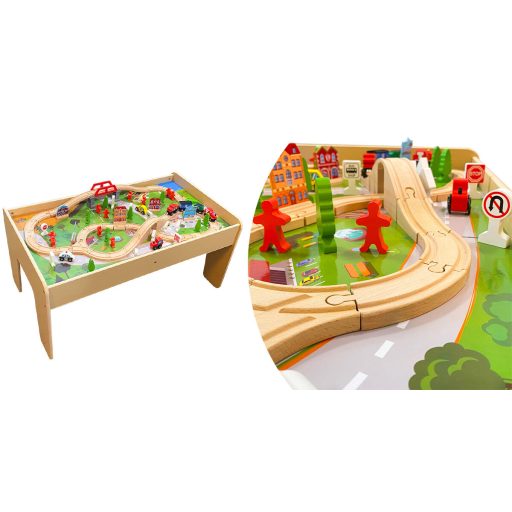 Dřevěná hrací terénní tabule