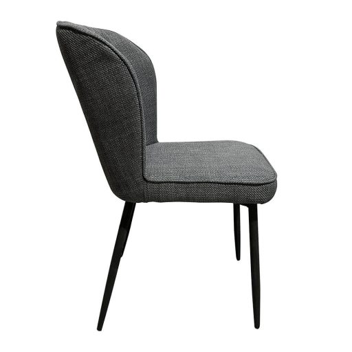 Leo jídelní židle, 2 ks, šedá