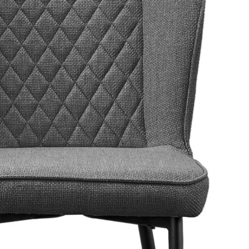 Leo jídelní židle, 2 ks, šedá