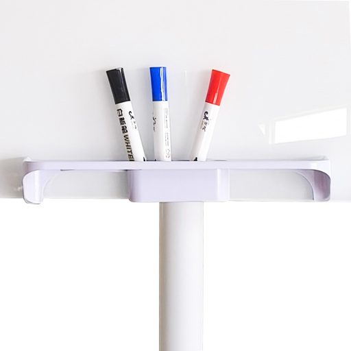 Magnetická skleněná flipchart tabule na kolečkách, 70x100 cm