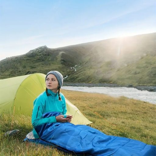 Spací pytel, modrý