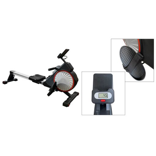 Magnetický veslovací trenažér, nosnost 100 kg