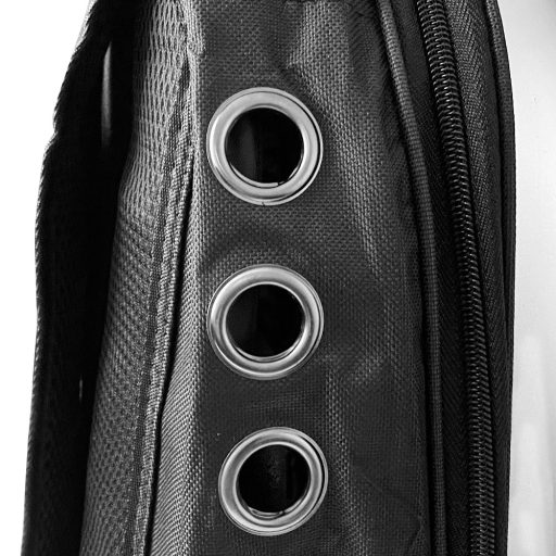 Batoh pro domácí mazlíčky, stříbrný