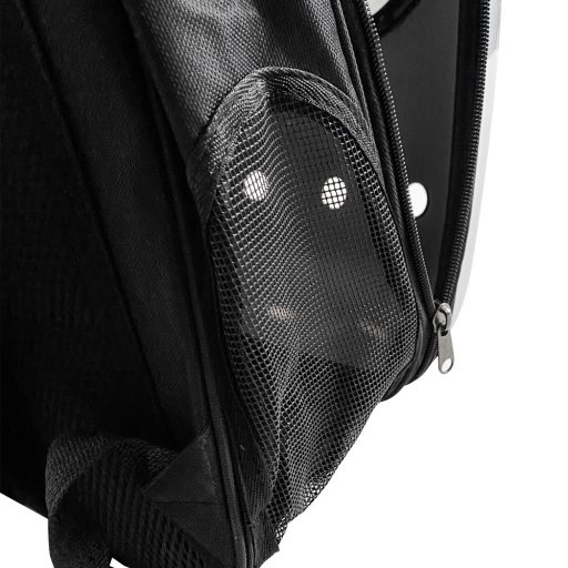 Batoh pro domácí mazlíčky, stříbrný