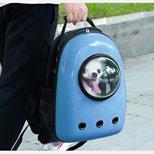 Batoh pro domácí mazlíčky, modrý