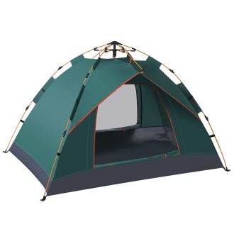 3 osobní stan 2x2x1,35 m, zelený