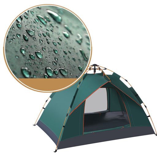 3 osobní stan 2x2x1,35 m, zelený