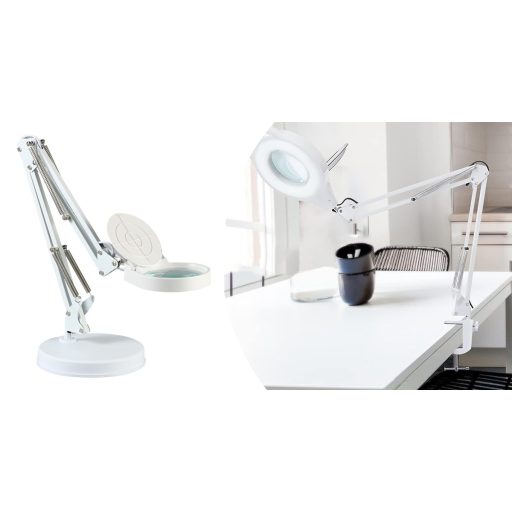 Stolní lupa s LED osvětlením