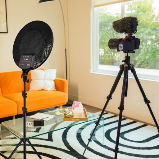 Fotografické a video LED kruhové světlo