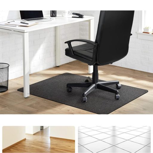 Podložka pod židli na ochranu podlahy, šedá