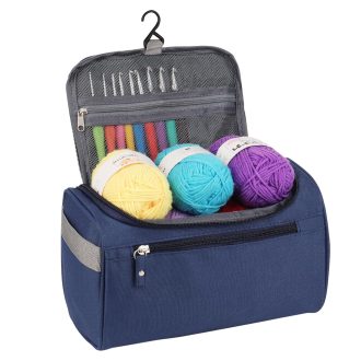 Háčkovací set v závěsné tašce