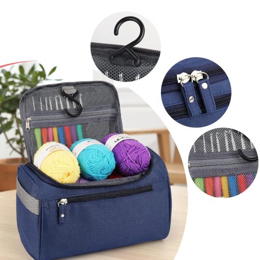 Háčkovací set v závěsné tašce