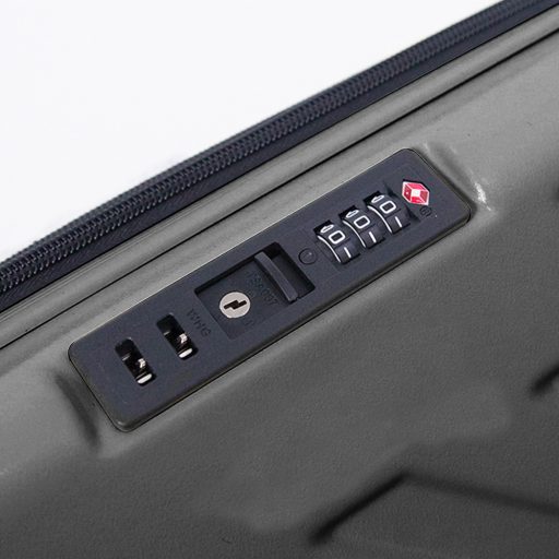 Skládací kufr, tmavě šedý