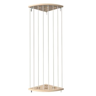 Rohový držák na plyšáky