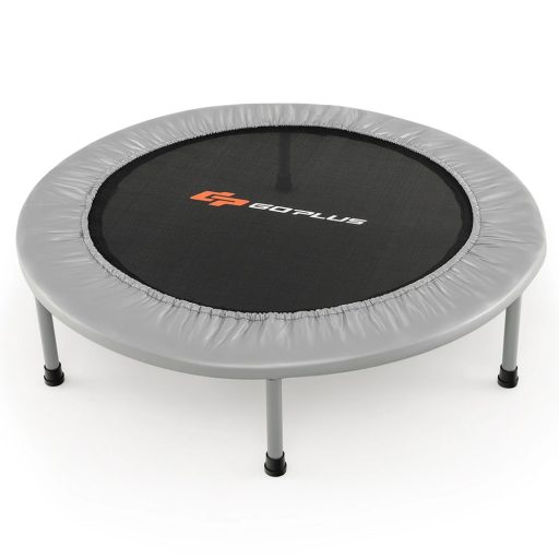 Trampolína 95 cm, šedá